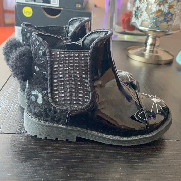 Primark Shoes | Cute Cat Boots | Color: Black/Gray | Size: 7bb | Tsantizo96_'s Closet